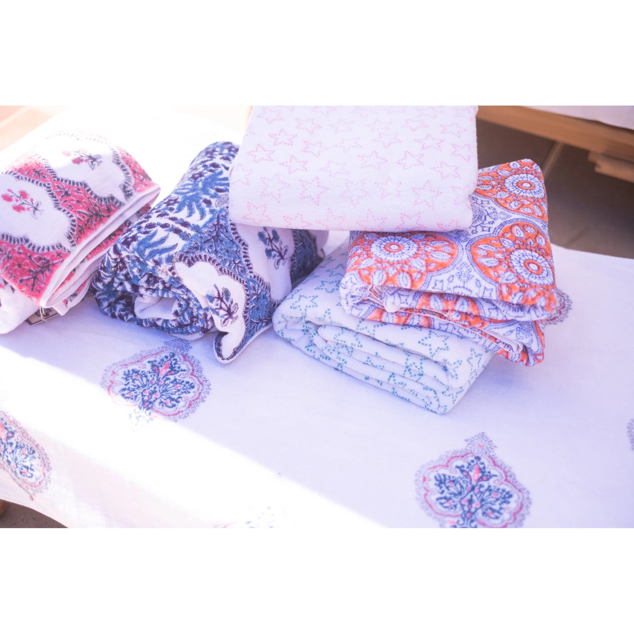 Orange Motif Towel - Image 13