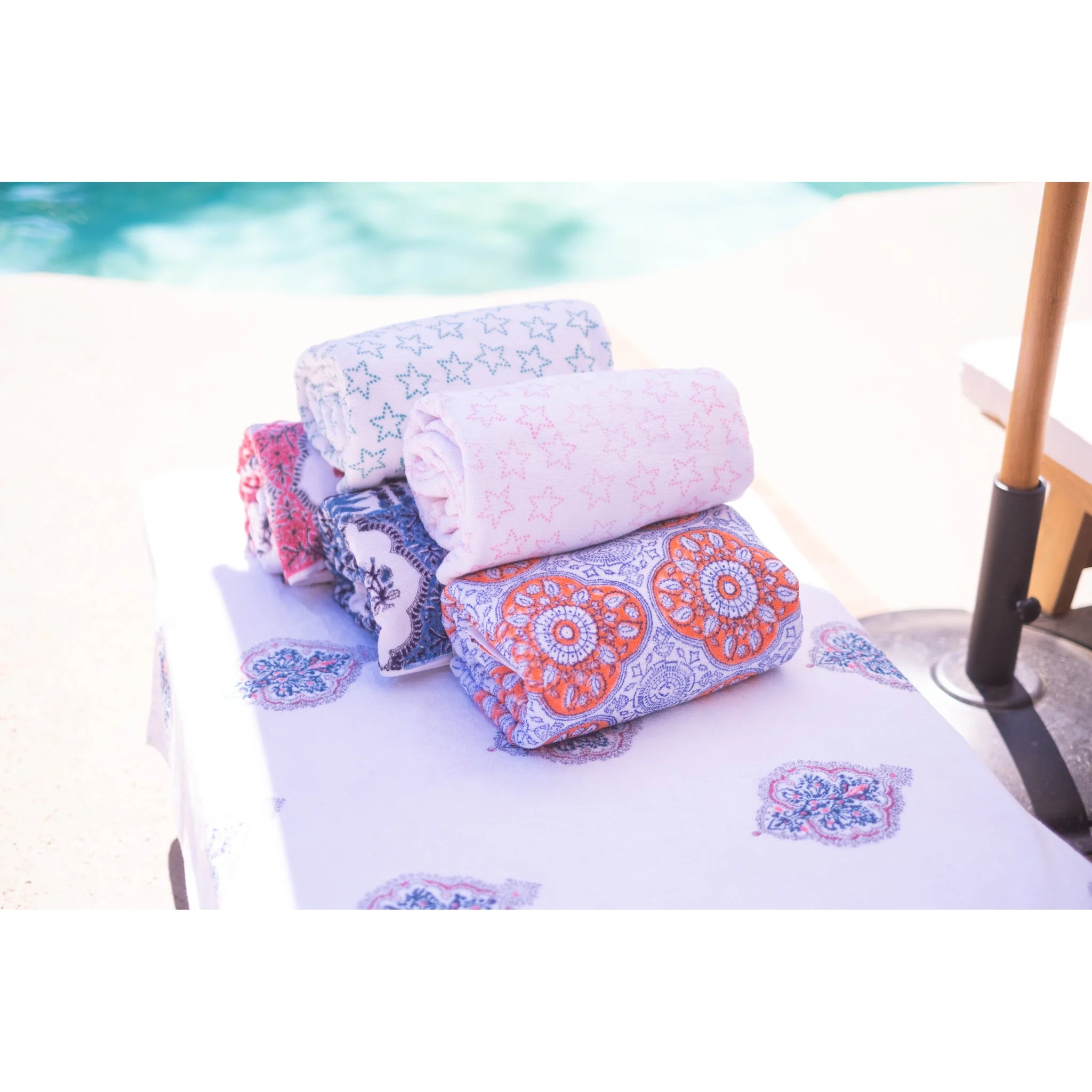 Orange Motif Towel - Image 14