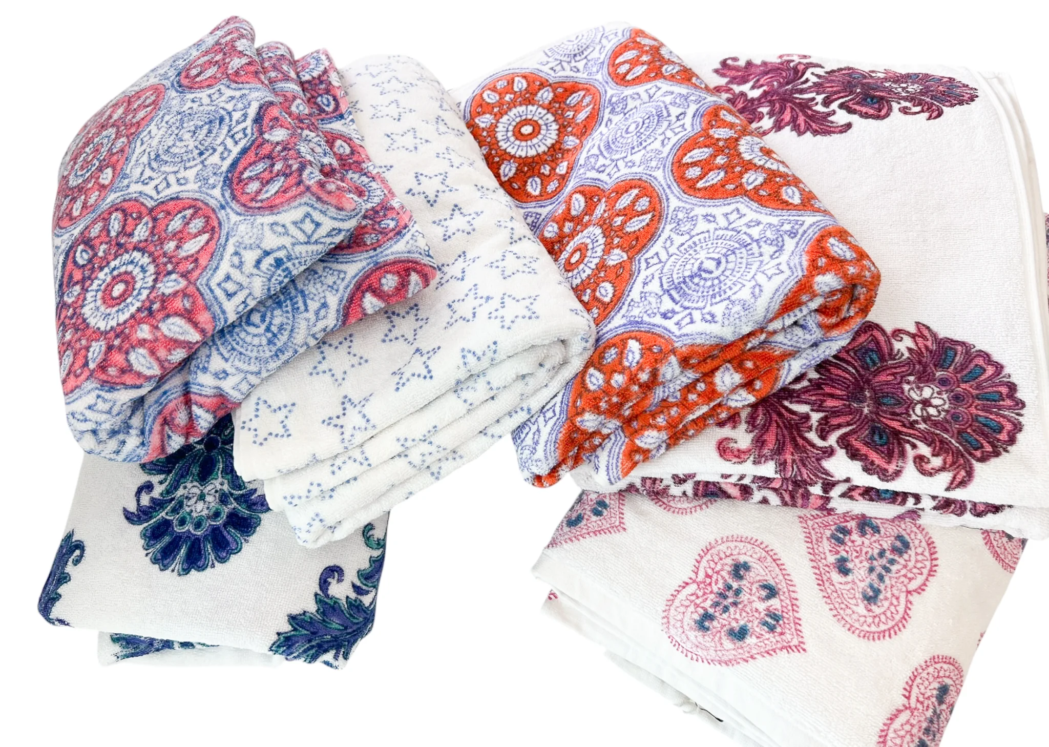 Orange Motif Towel - Image 15