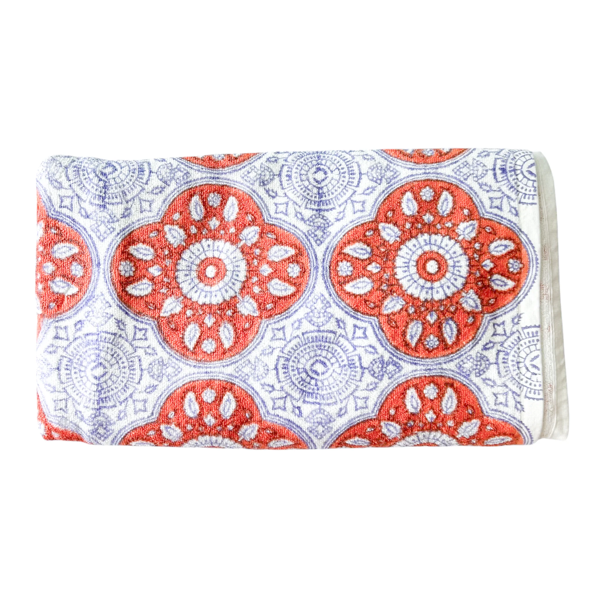 Orange Motif Towel - Image 5