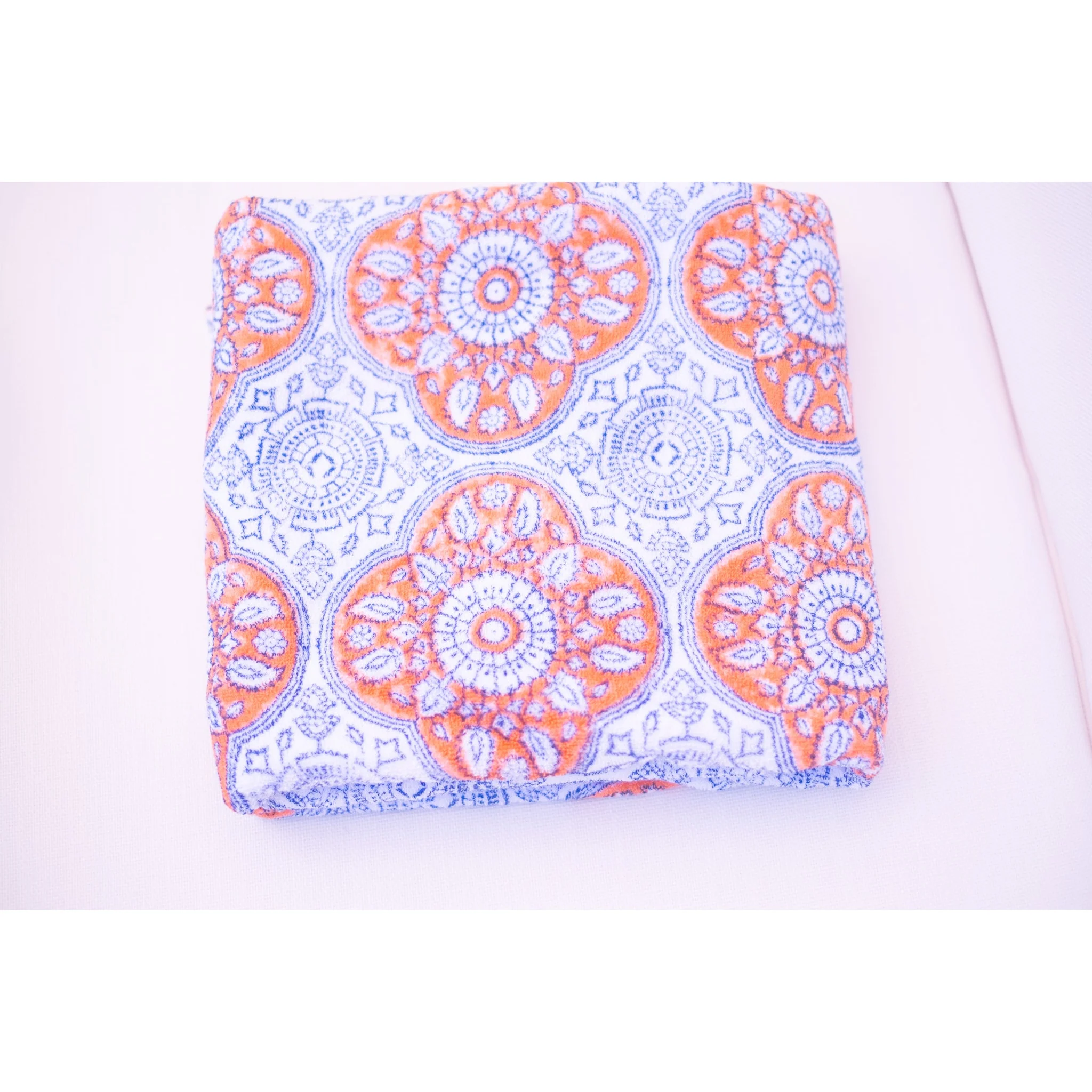 Orange Motif Towel - Image 8