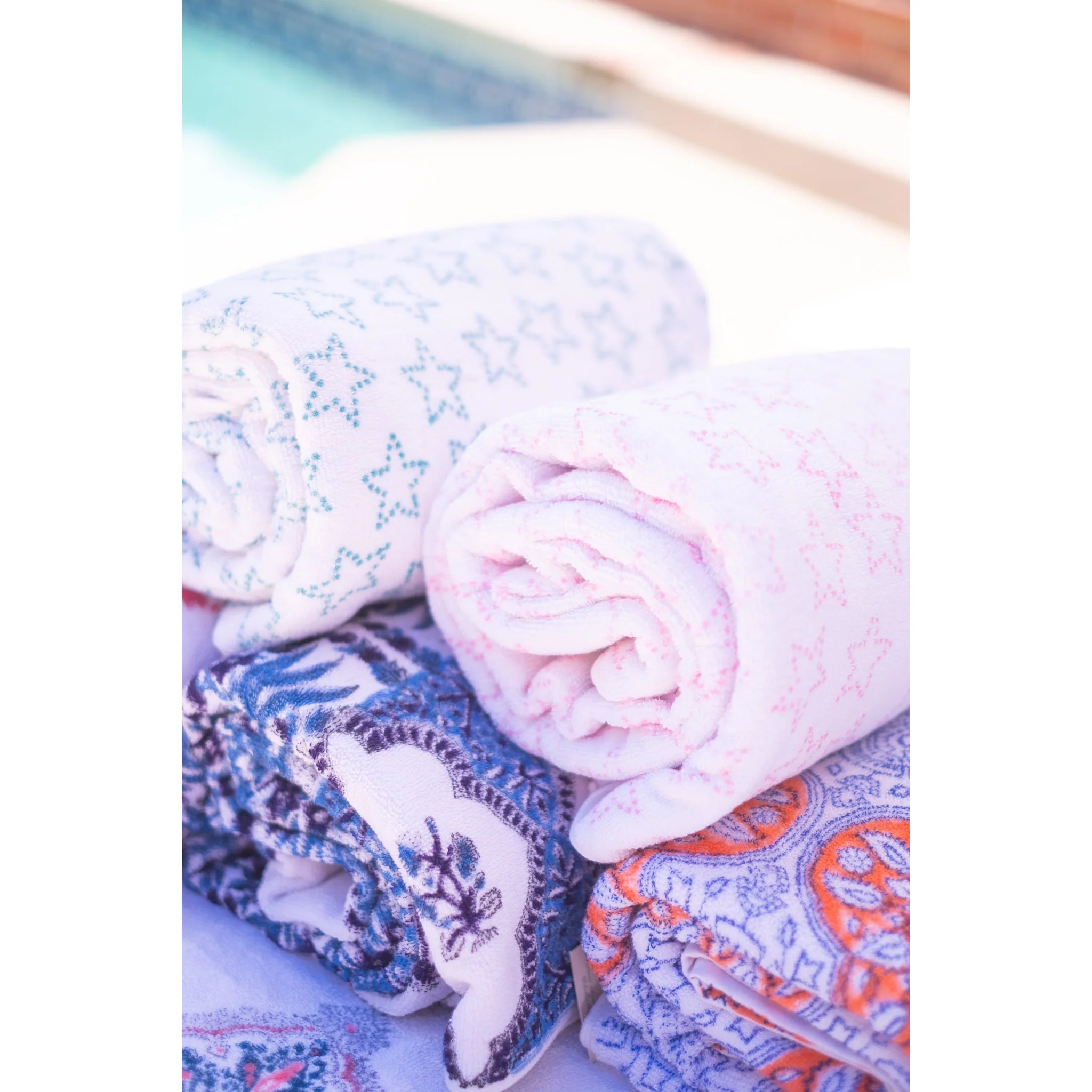 Orange Motif Towel - Image 9