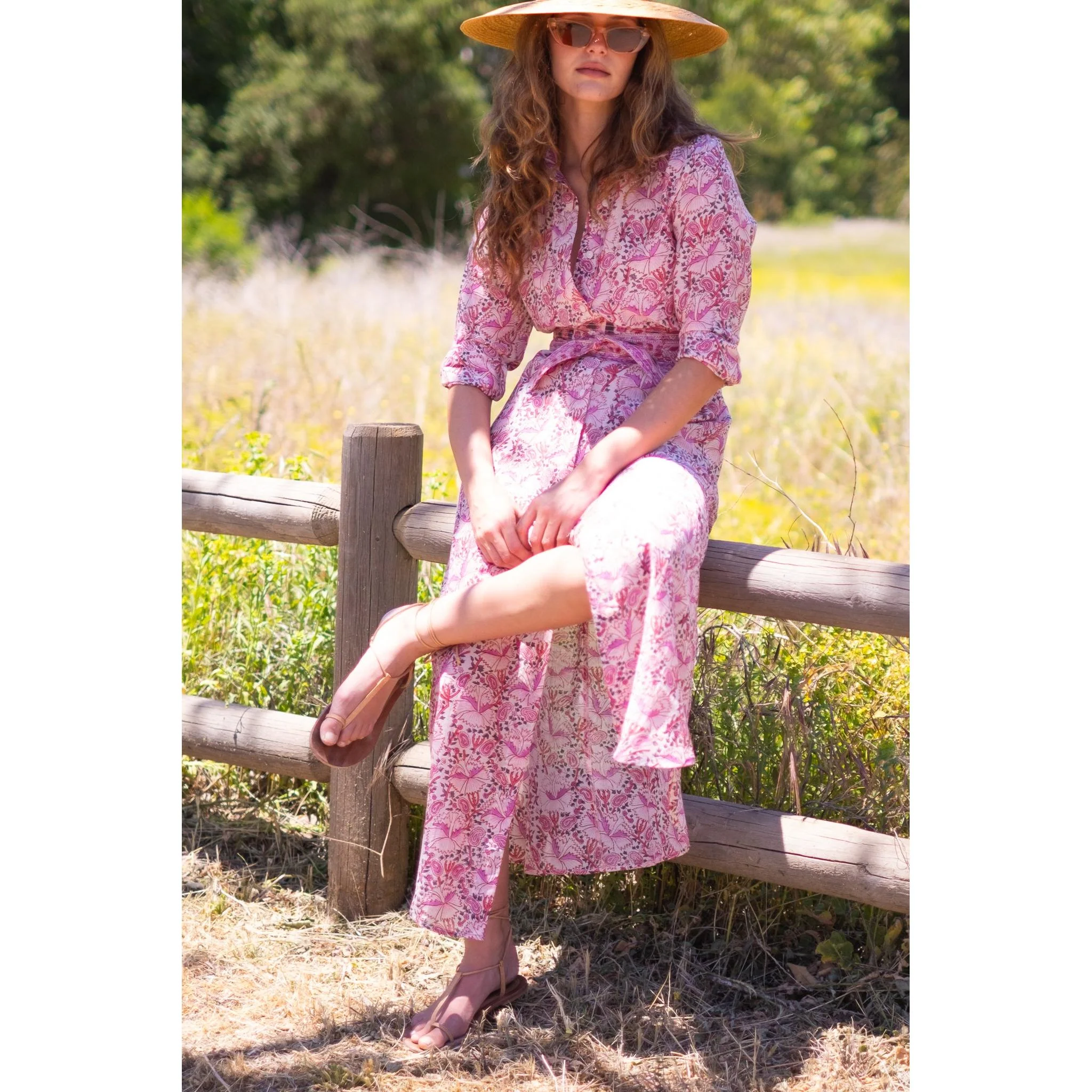 Oversized Maxi Shirt Dress - Image 15