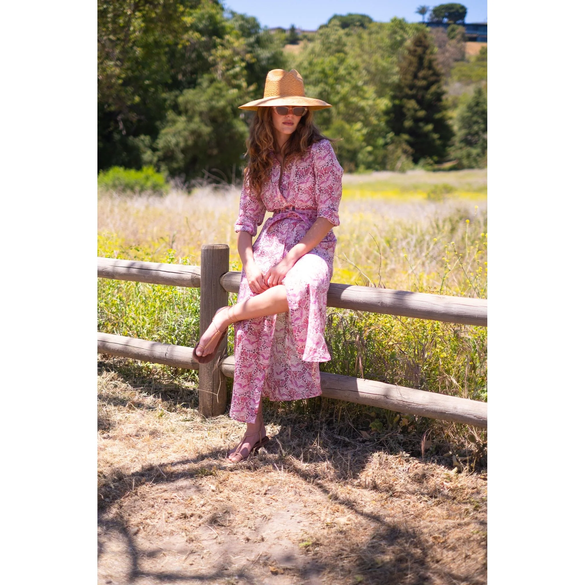 Oversized Maxi Shirt Dress - Image 4
