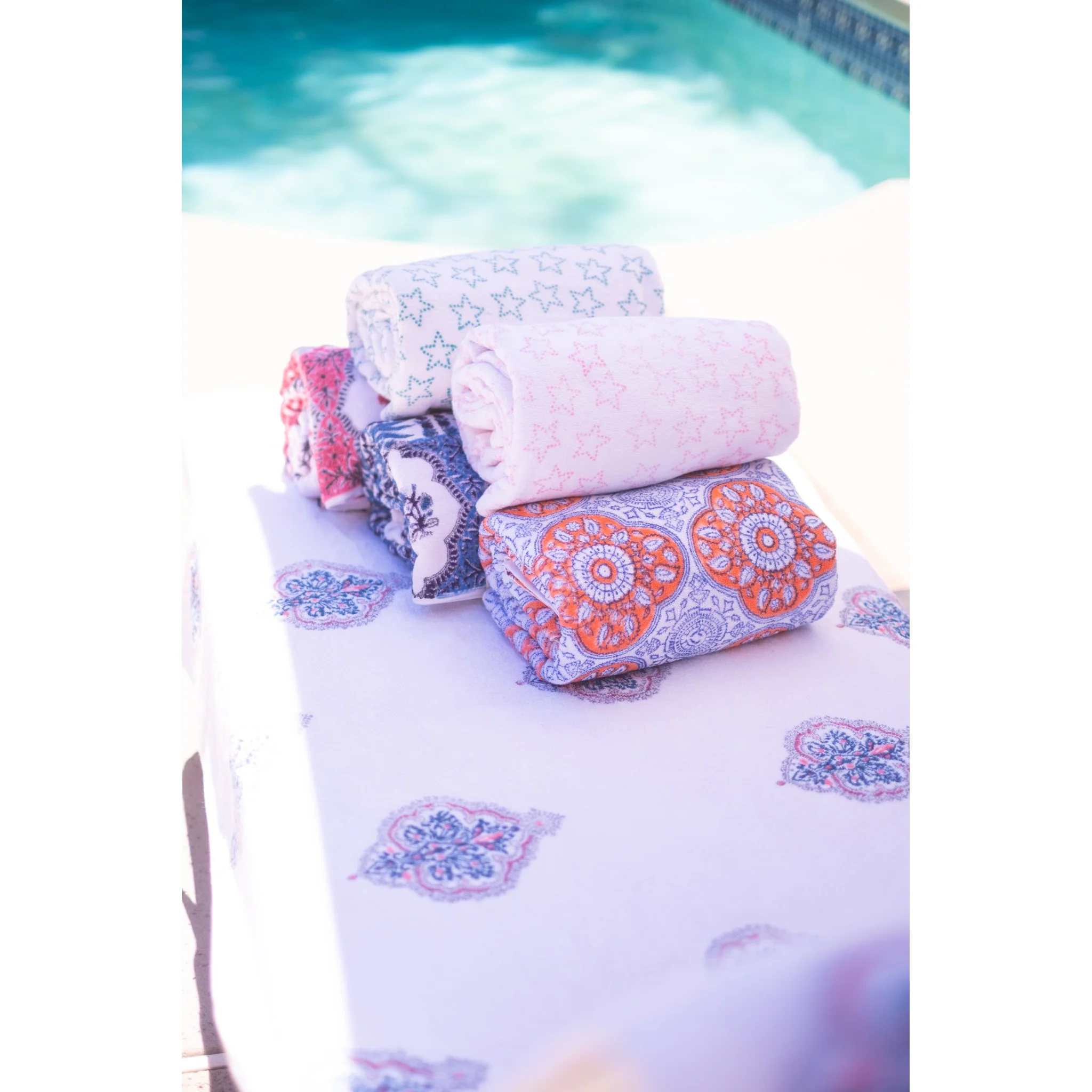 Pink Star Towel - Image 14