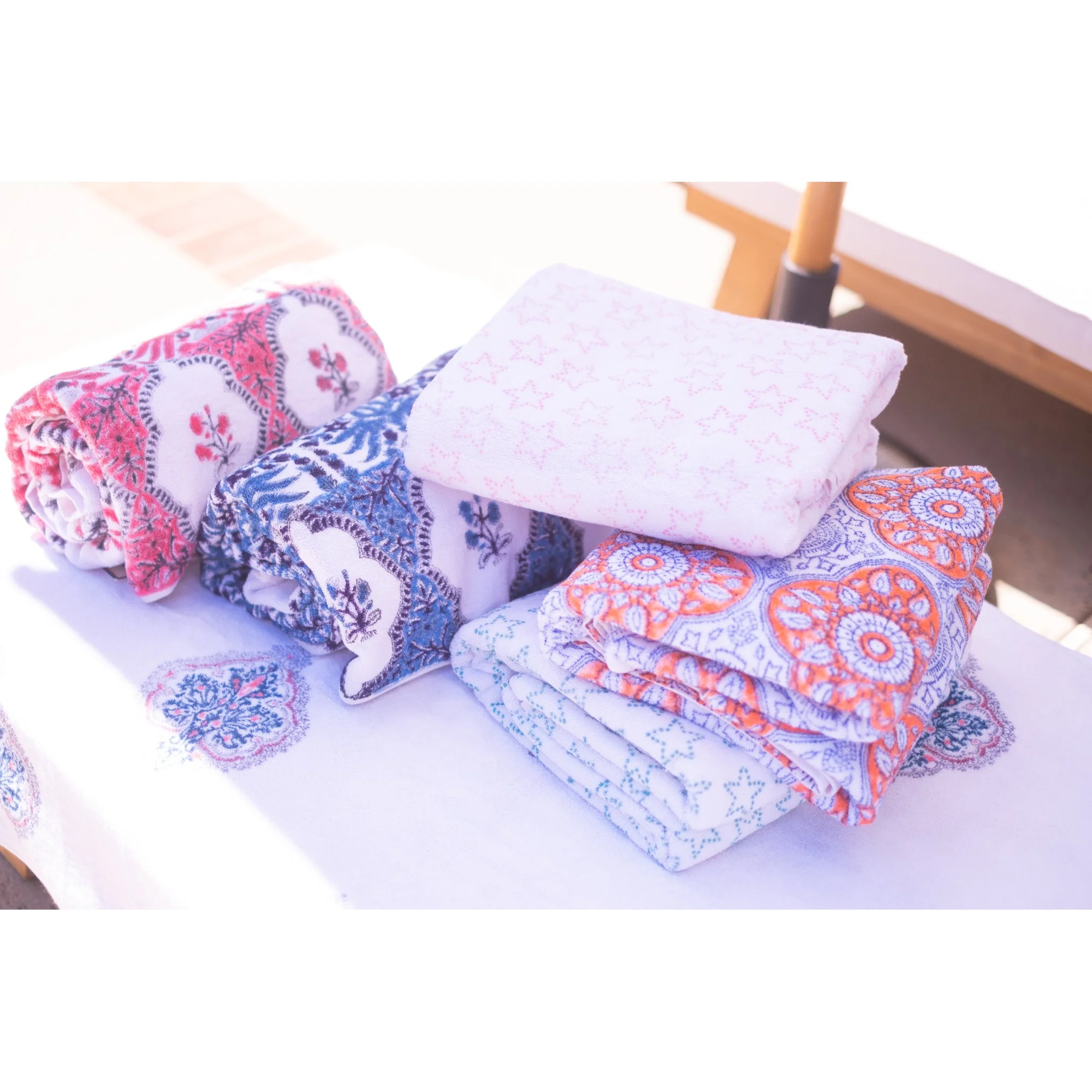Pink Star Towel - Image 8