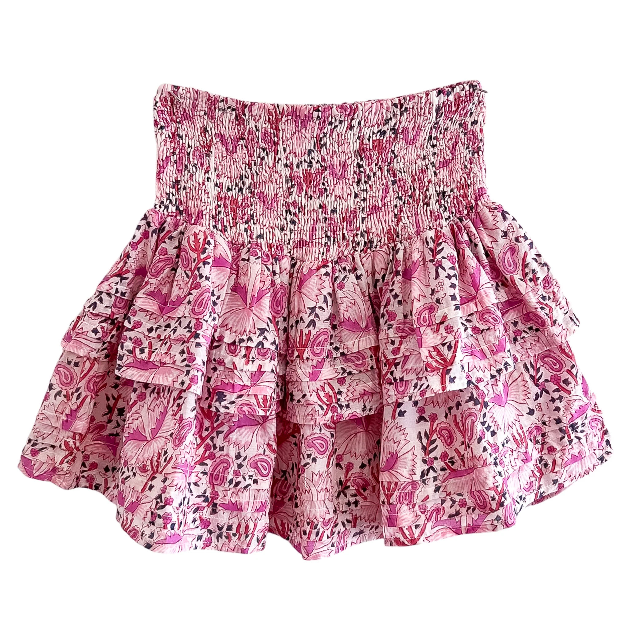 Girls Pleated Smocked Skirt - Image 6