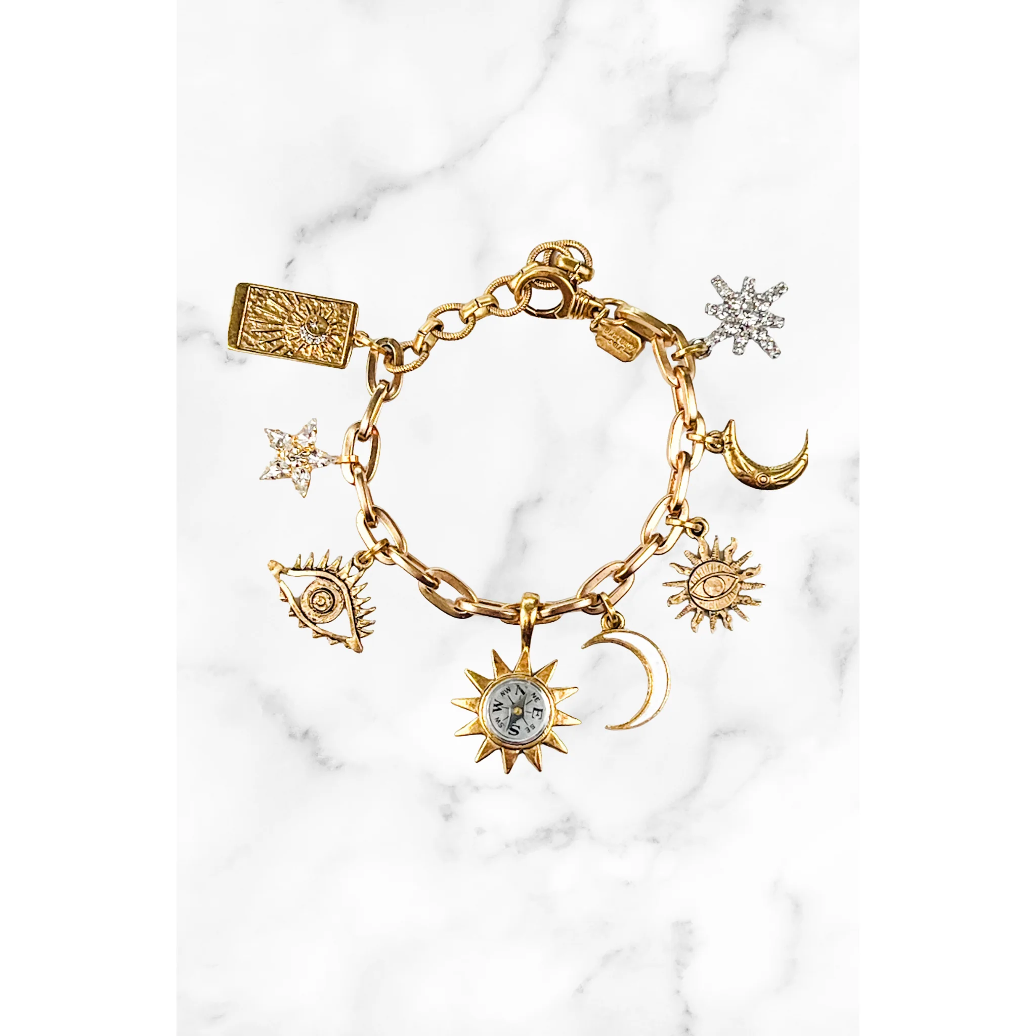 Skylar Bracelet: Gold