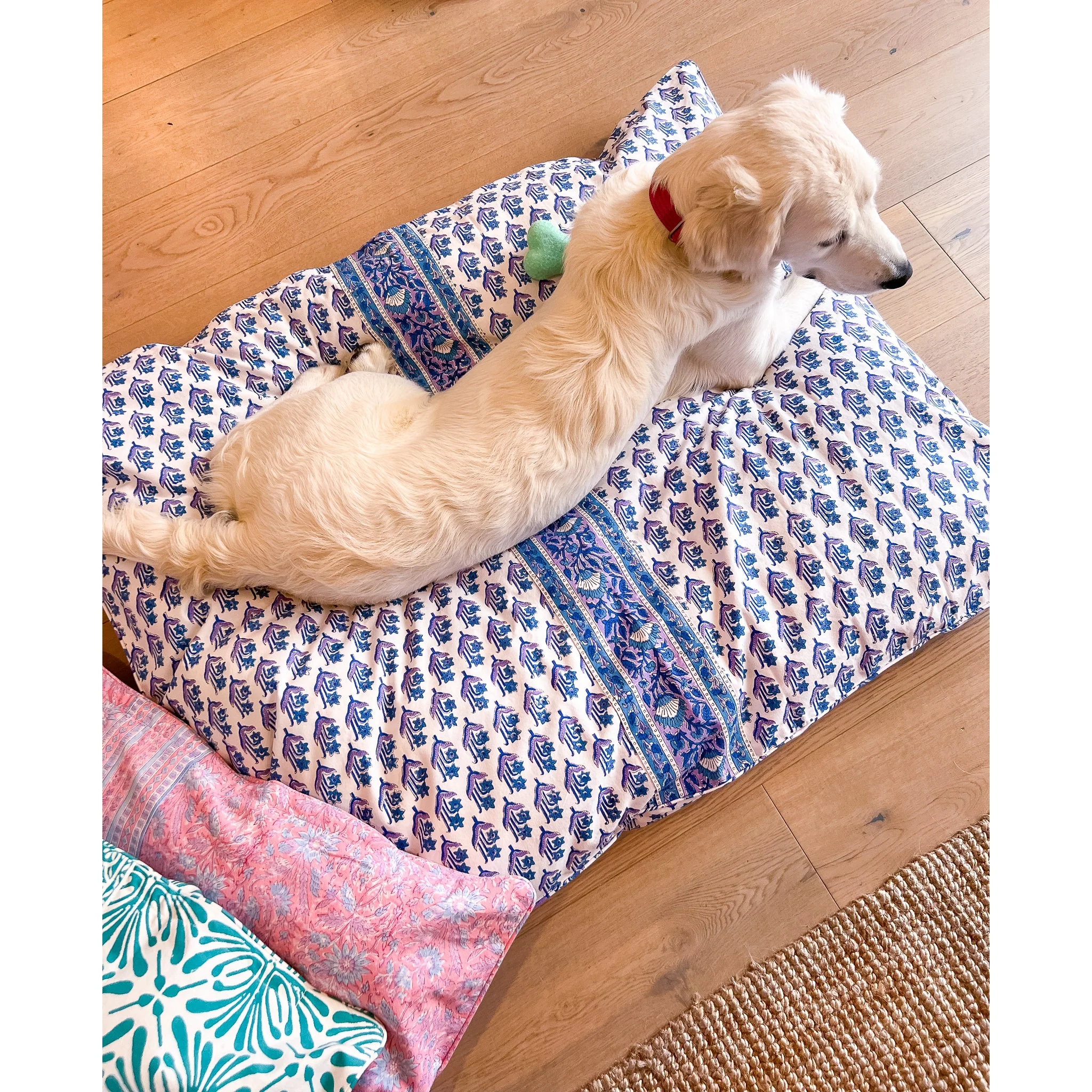 Small Dog Bed Cover- PINK - Image 9