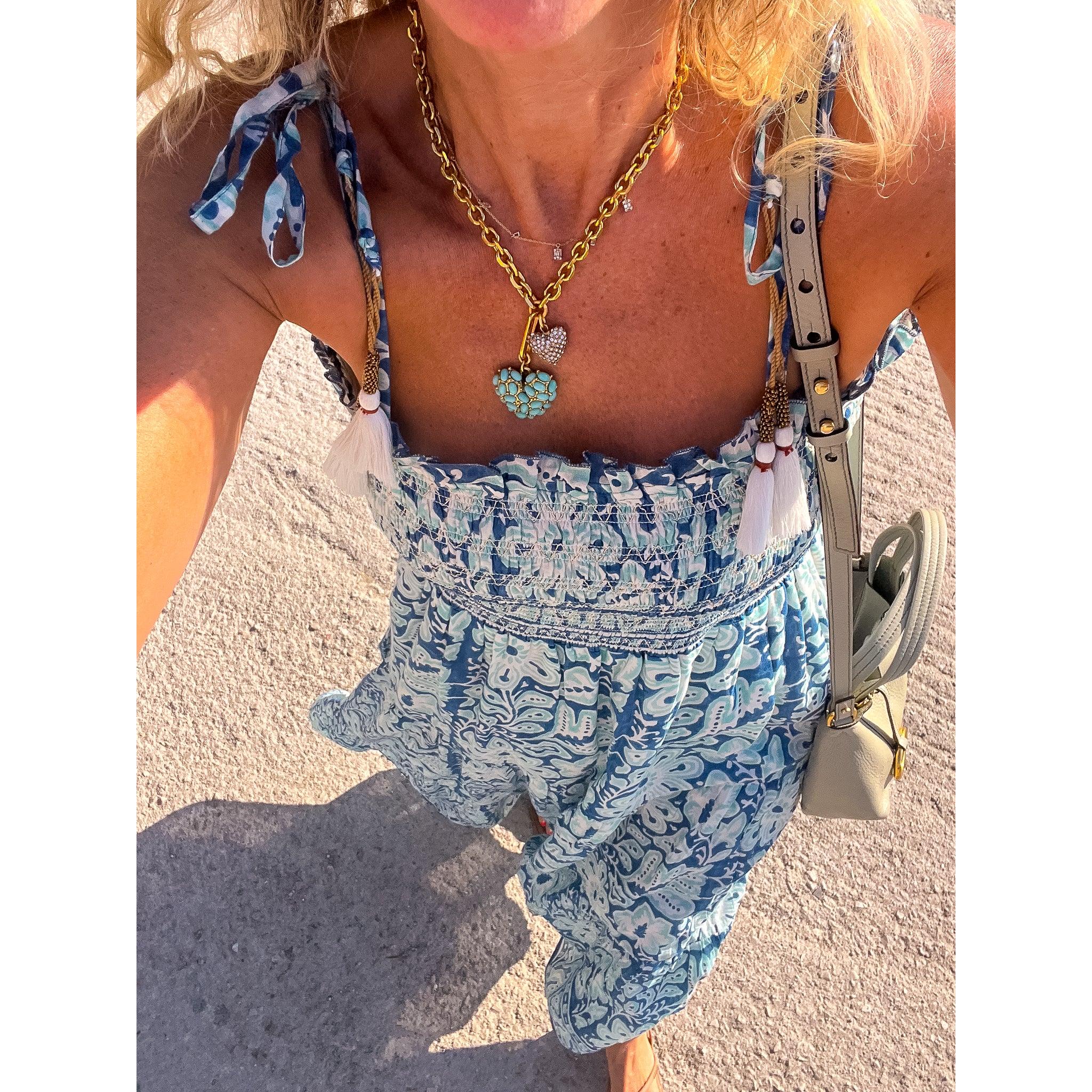 Smocked Maxi Dress - Image 4