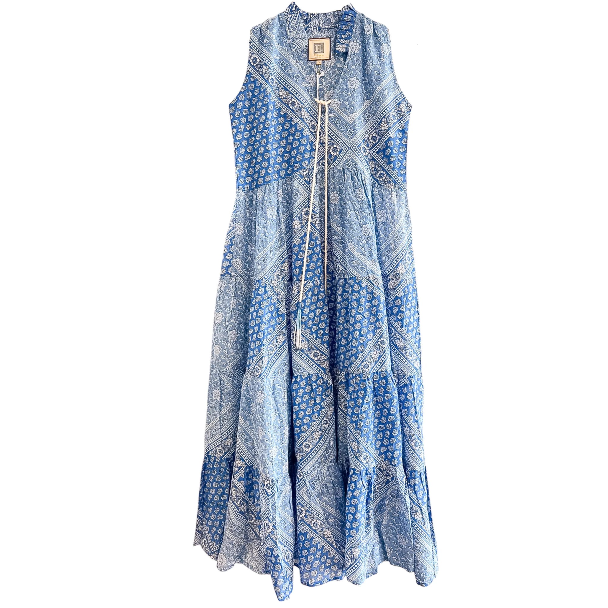 Sofia Cotton Midi Dress - Image 2
