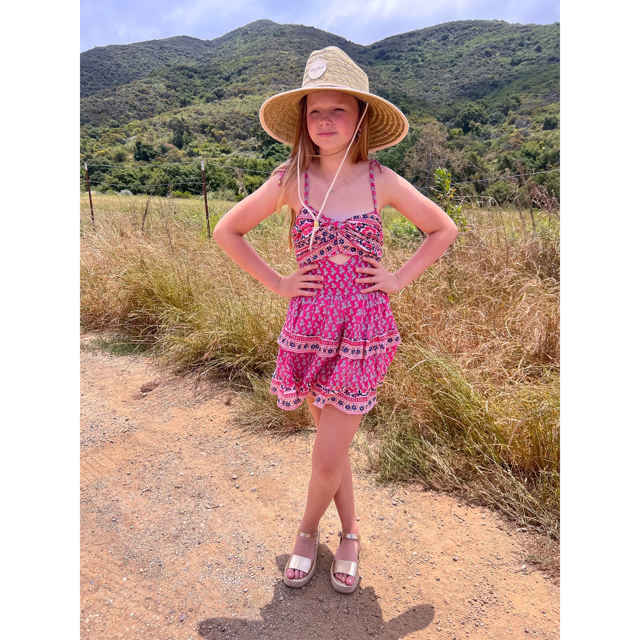 Girls Valerie Mini Dress - Image 5
