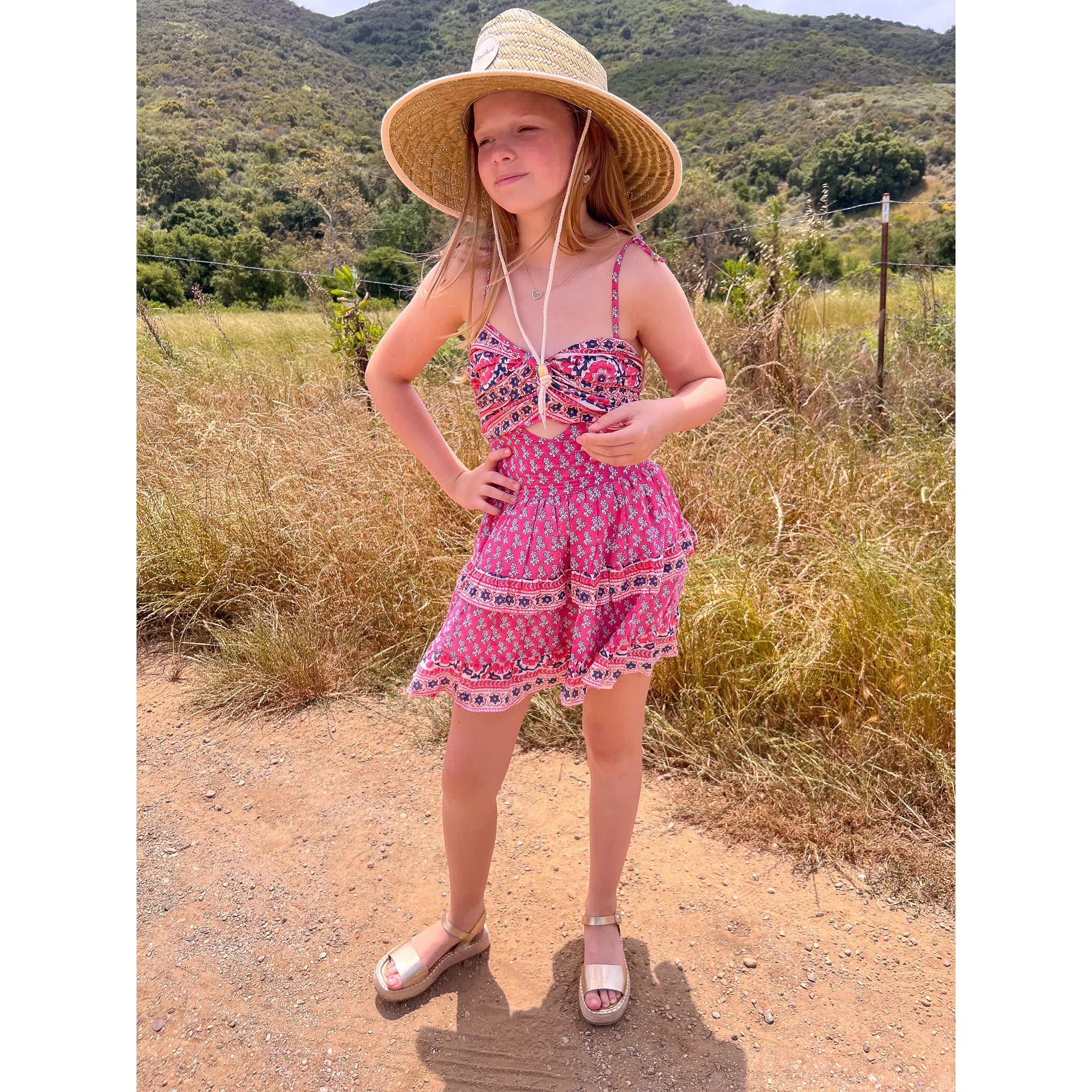 Girls Valerie Mini Dress - Image 6