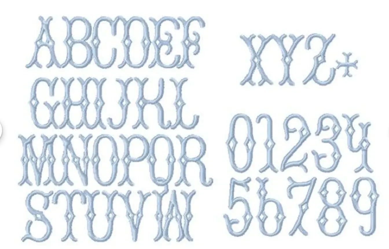 Avery Satin Fishtail Monogram - Image 4