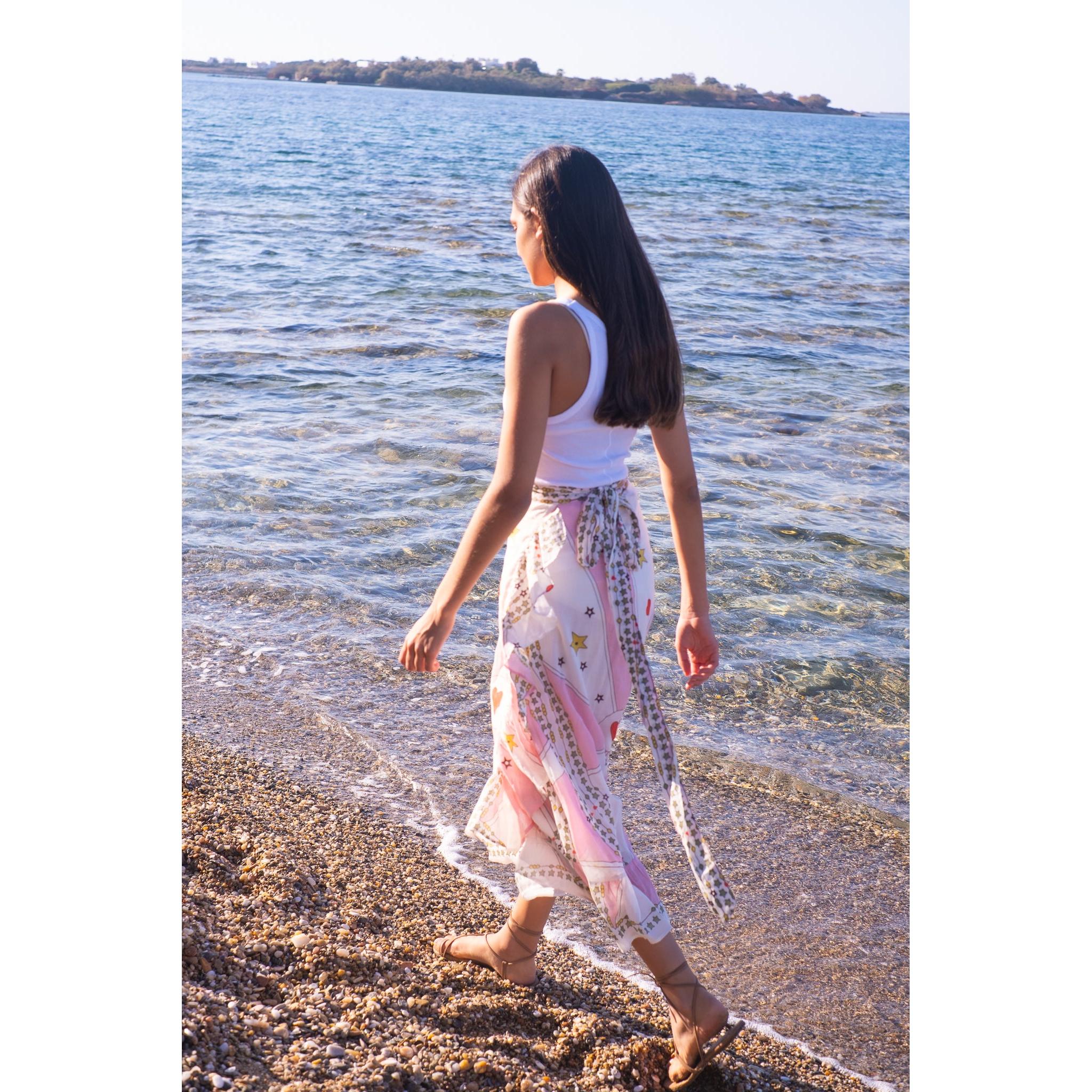 Wrap Maxi Skirt - Image 2