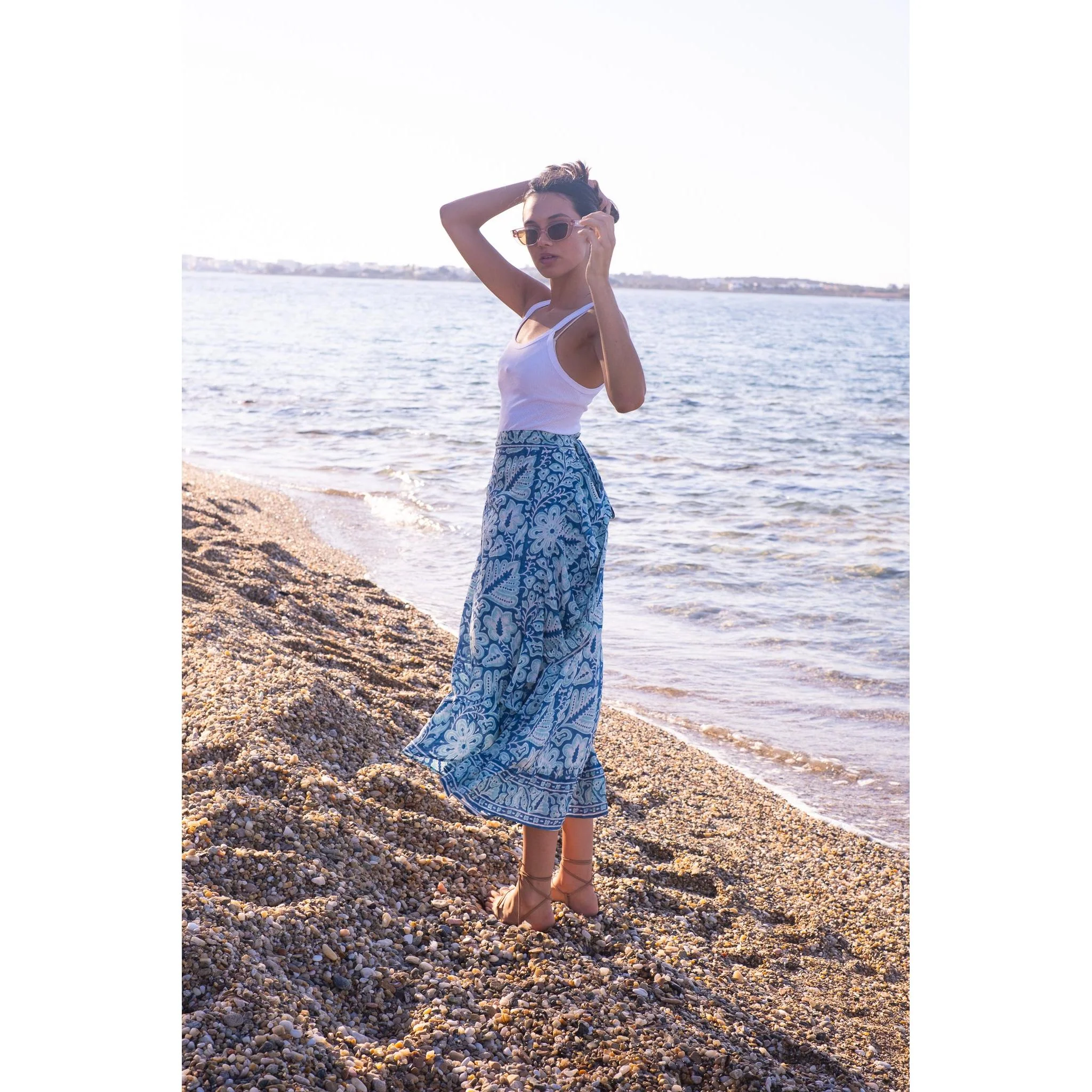Wrap Maxi Skirt - Image 3